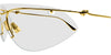Bottega Veneta Unapologetic BV1272S #colour_gold/clear uv lens