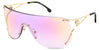 Carrera Festival Edition 3006/S #colour_gold with black/clear with red flash mirror