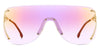 Carrera Festival Edition 3006/S #colour_gold with black/clear with red flash mirror