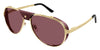Cartier CT0296S#colour_brushed-gold-with-bordeaux-red-leather-detail-red-polarised