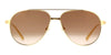 Cartier CT0298S #colour_gold/brown gradient with light gold mirror