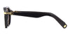 Cartier CT0395S #colour_shiny black with gold details/grey smoke