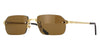 Cartier CT0460S #colour_shiny gold/brown with light mirror