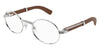 Cartier CT0464O#colour_silver-with-brown-wood-effect-finishing
