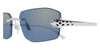 Cartier CT0474S #colour_silver/light blue with gold flash mirror