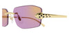 Cartier CT0474S #colour_gold/pink with gold flash mirror