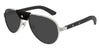 Cartier CT0495S #colour_silver with black wood/grey smoke
