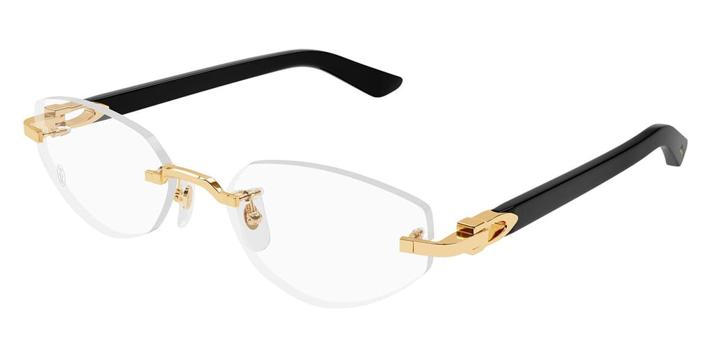 Cartier CT0609O #colour_shiny gold and black