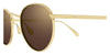 Cartier CT0626S #colour_gold/brown with gold flash mirror