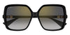 Cartier CT0641S #colour_black/grey gradient with gold flash mirror