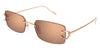 Cartier Piccadilly CT0605S #colour_gold/brown with copper mirror