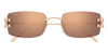 Cartier Piccadilly CT0605S #colour_gold/brown with copper mirror