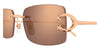 Cartier Piccadilly CT0605S #colour_gold/brown with copper mirror