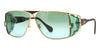 Cazal Legends 955 #colour_shiny gold with black/green gradient