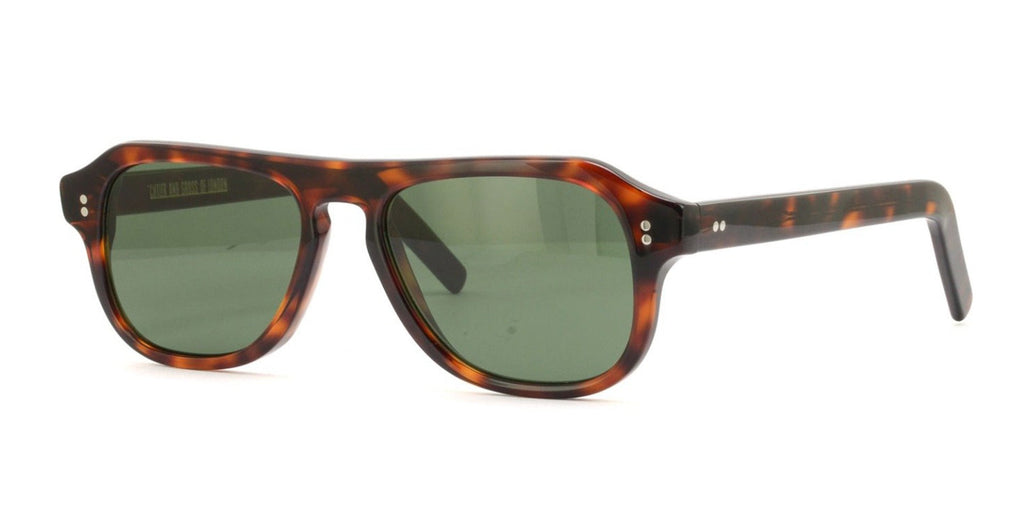 Cutler and Gross 0822/S2 Dark-Tortoise-Green #colour_dark-tortoise-green