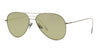 Cutler and Gross 1266 SUN Silver/Green #colour_silver-green