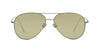Cutler and Gross 1266 SUN Silver/Green #colour_silver-green