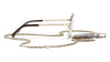 Chanel 4291 #colour_pale gold frame./gradient brown polarised (clip on) with clear blue-violet light filter lenses.