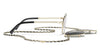 Chanel 4292 #colour_pale gold frame./gradient grey polarised (clip on) with clear blue-violet light filter lenses.