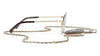 Chanel 4292 #colour_pale gold frame./gradient brown polarised (clip on) with clear blue-violet light filter lenses.