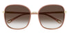 Chloe CH0031S#colour_shiny-red-and-pink-crystal-brown-gradient