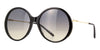 Chloe CH0171S #colour_shiny black with gold/grey gradient