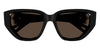 Chloe CH0235S #colour_black with gold/brown