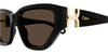 Chloe CH0235S #colour_black with gold/brown