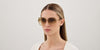 Chloe CH0262S#colour_shiny-beige-crystal-brown-gradient-with-light-mirror