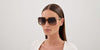 Chloe CH0286S#colour_havana-and-gold-green-gradient