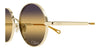 Chloe CH0321S #colour_shiny gold/grey to brown triple gradient