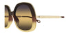 Chloe CH0327S #colour_shiny brown on gold/yellow gradient