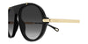 Chloe CH0357S#colour_black-and-gold-grey-gradient