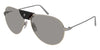 Cartier Santos de Cartier CT0038S Gold/Silver Mirror #colour_gold-silver-mirror