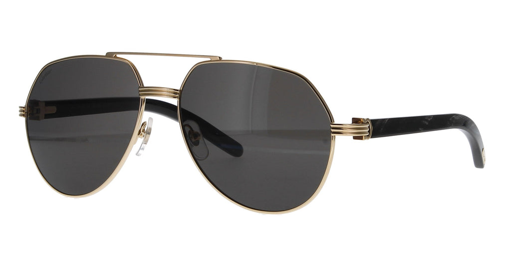 Cartier CT0272S Gold/Grey Polarised #colour_gold-grey-polarised