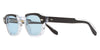 Cutler and Gross 1420 Sun#colour_black-with-crystal-clear-blue