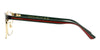 Gucci Asian Fit GG0934OA#colour_shiny-black-and-gold-with-red-and-green-stripes