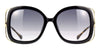 Gucci GG1021S #colour_black and gold/grey gradient with light mirror