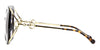 Gucci GG1021S #colour_black and gold/grey gradient with light mirror