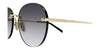 Gucci GG2101SA #colour_gold/grey gradient