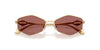 Jimmy Choo JC4017 #colour_gold/dark violet