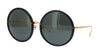 Linda Farrow KEW LFL457 SUN Black-Grey #colour_black-grey