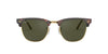 Ray-Ban Clubmaster RB3016 Dark-Tortoise-Green-1 #colour_dark-tortoise-green-1