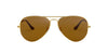 Ray-Ban Aviator RB3025 Gold/Brown #colour_gold-brown
