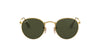 Ray-Ban Round Metal RB3447 Gold-Green #colour_gold-green