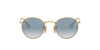 Ray-Ban Round Metal RB3447N Gold/Blue Gradient #colour_gold-blue-gradient