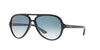 Ray-Ban Cats 5000 RB4125 Black-Blue #colour_black-blue