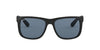 Ray-Ban Justin RB4165 Black-Blue-Polarised #colour_black-blue-polarised