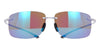 Maui Jim Hema Polarised Sunglasses#colour_matte-crystal-blue-hawaii-maui-pure