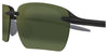 Maui Jim Hookipa Ultra G AF MJ0337SA #colour_matte black/maui ht with flash white mirror